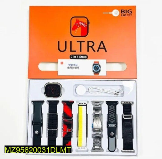 Big 7 in 1 Ultra Smart Watch lifetime